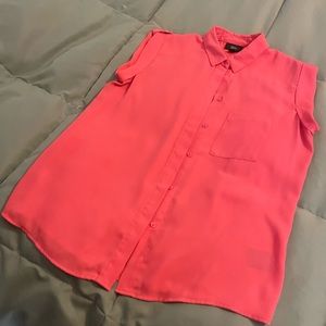 Women’s Coral Mossimo Sleeveless Blouse. Size XS.